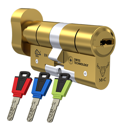 Knopcilinder M&C Color+