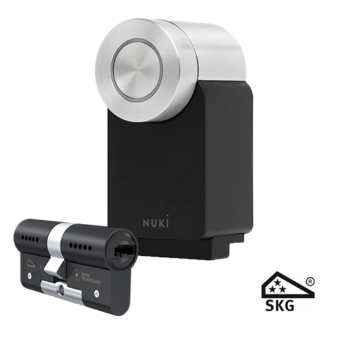 Nuki pro zwart + M&C cilinder